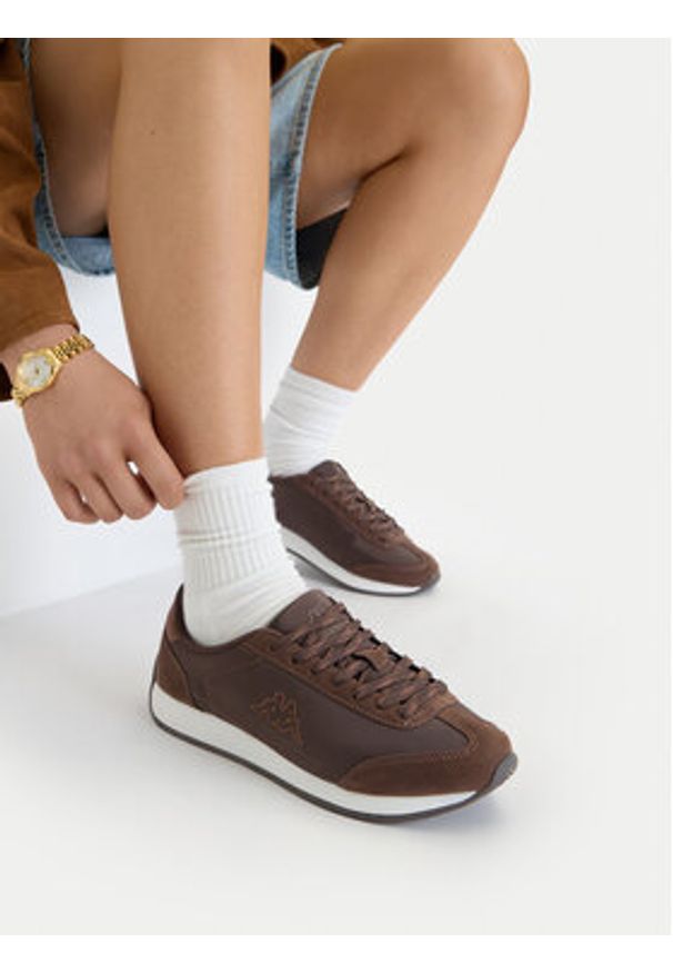 Kappa Sneakersy CEO-V5-10159 Brązowy. Kolor: brązowy. Materiał: materiał