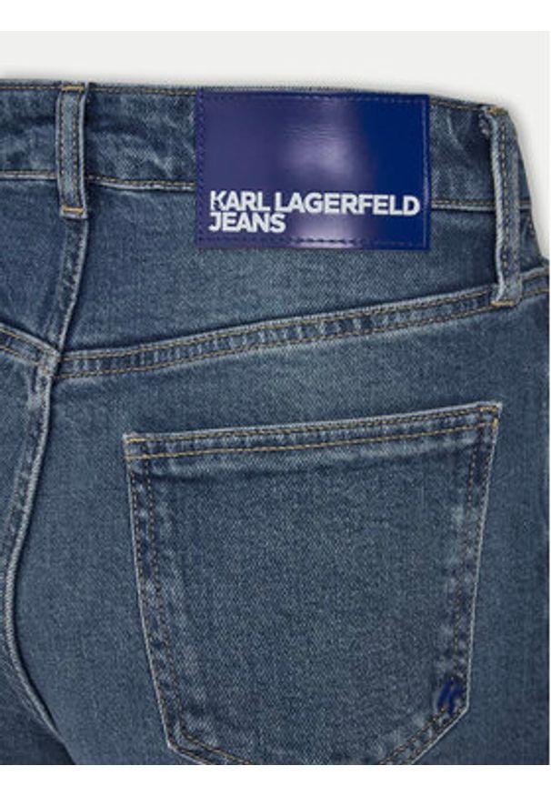 Karl Lagerfeld Jeans Jeansy A1W10028 Niebieski Straight Fit. Kolor: niebieski