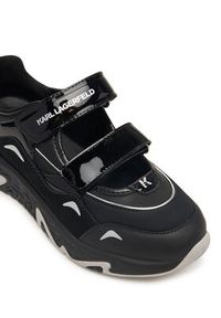 Karl Lagerfeld - KARL LAGERFELD Sneakersy Blaze KL62406 Czarny. Kolor: czarny. Materiał: skóra #5