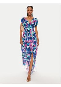 Morgan Sukienka letnia 241-RIMEO.F Kolorowy Regular Fit. Materiał: syntetyk. Wzór: kolorowy. Sezon: lato #2