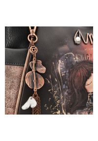 Brązowa Elegancka Damska Torebka Anekke Dreamverse. Kolor: brązowy. Styl: elegancki. Rodzaj torebki: na ramię #5