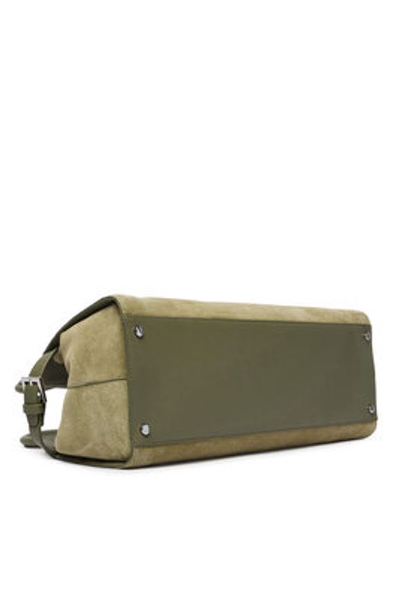Guess Torebka HWYUSS P6276 Zielony. Kolor: zielony. Materiał: skórzane, zamszowe