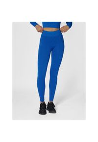 Damskie legginsy bezszwowe Hummel MT Leo. Kolor: niebieski. Sport: fitness #1