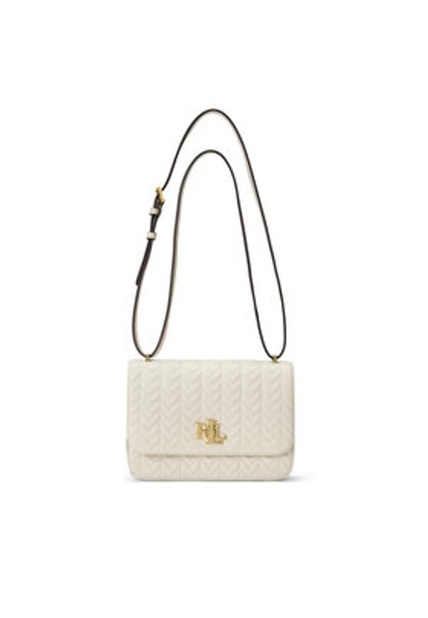 Lauren Ralph Lauren - LAUREN RALPH LAUREN Torebka Sophee 431966768001 Écru. Kolor: kremowy. Materiał: skórzane