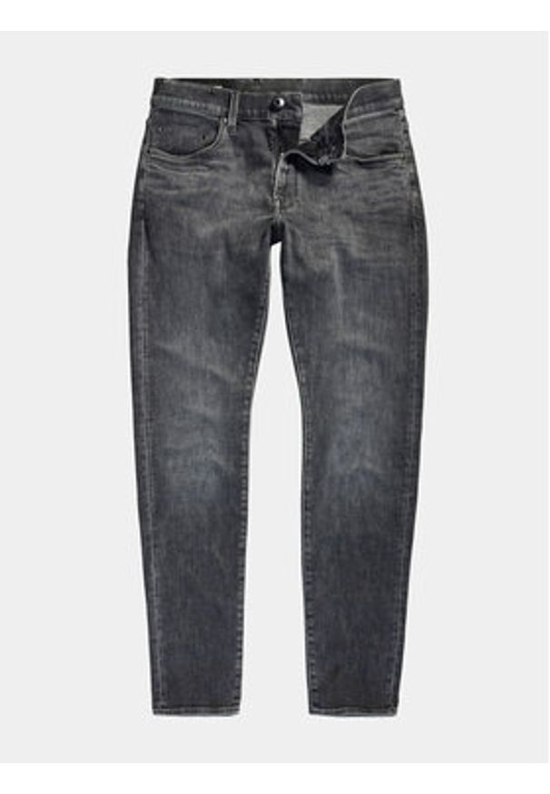G-Star RAW - G-Star Raw Jeansy Revend D20071-D535 Szary Skinny Fit. Kolor: szary