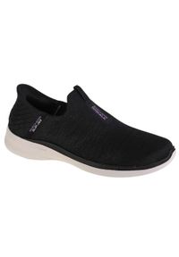 skechers - Buty sportowe Sneakersy damskie, Skechers Go Walk 6 - Fabulous View. Kolor: czarny. Sport: turystyka piesza