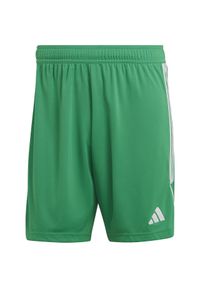 Adidas - Spodenki piłkarskie męskie adidas Tiro 23 League. Kolor: zielony. Sport: piłka nożna #1