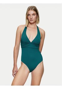 Triumph Strój kąpielowy Summer Mix & Match 10222674 Zielony. Kolor: zielony. Materiał: syntetyk