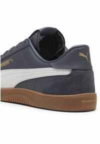 Puma - Sneakersy PUMA Club 5v5 PUMA Galactic Gray Feather Gold. Okazja: na co dzień. Kolor: wielokolorowy, żółty, szary. Materiał: skóra, syntetyk, tkanina, materiał #2