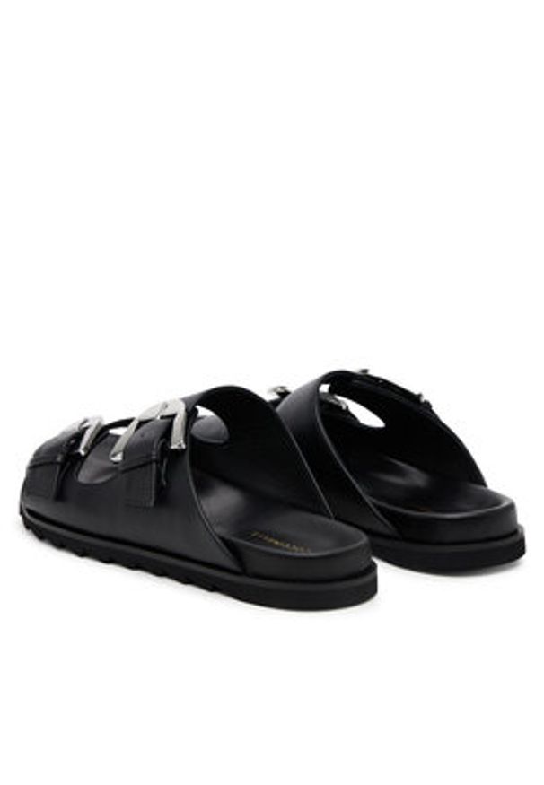 Coccinelle Klapki E4 SOF 17 02 01 Czarny. Kolor: czarny. Materiał: skóra