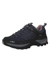 Buty trekkingowe damskie CMP Rigel Low wodoodporne. Kolor: szary, czarny, wielokolorowy, różowy. Styl: sportowy #1
