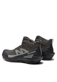 salomon - Salomon Trekkingi Elixir Activ Mid Gore-Tex L47456800 Szary. Kolor: szary. Materiał: materiał. Technologia: Gore-Tex. Sport: turystyka piesza #6