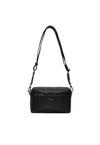 Calvin Klein Torebka C Must Convertible K60K612901 Czarny. Kolor: czarny. Materiał: skórzane #4