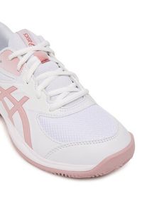 Asics Buty do tenisa Gel-Game Gs Clay/Oc 1044A082 Biały. Kolor: biały. Materiał: skóra. Sport: tenis #7