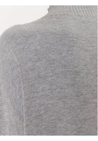 Kontatto Sweter 3M1022 Szary Regular Fit. Kolor: szary. Materiał: wiskoza