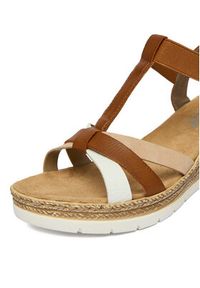 Rieker Sandały CEO-61995-81 Brązowy. Kolor: brązowy. Materiał: skóra #8