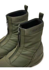 Moon Boot Śniegowce Luna Zip Boot 80D2480010 Khaki. Kolor: brązowy. Materiał: materiał #3
