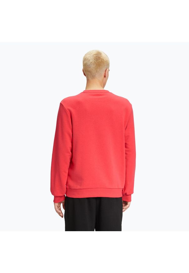 Fila - Bluza męska FILA Brustem Crew Sweat. Kolor: pomarańczowy