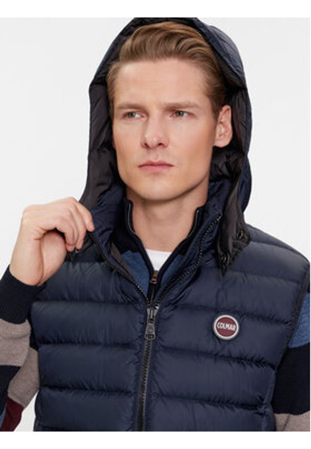 Colmar Bezrękawnik E-Concrete 1239 9WY Granatowy Regular Fit. Kolor: niebieski. Materiał: syntetyk. Długość rękawa: bez rękawów