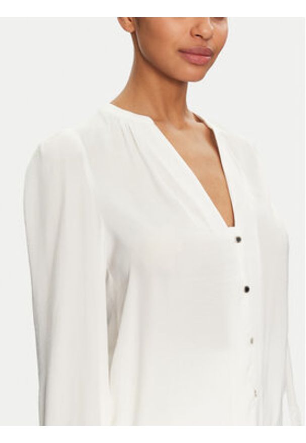 Morgan Bluzka 242-CSPELL Biały Regular Fit. Kolor: biały. Materiał: syntetyk