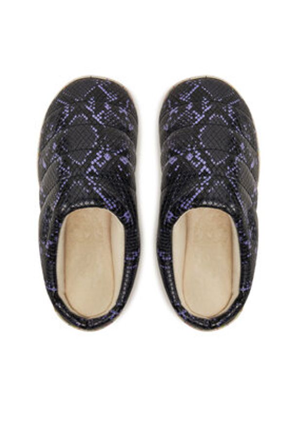 Subu Kapcie Re:Python Fioletowy. Kolor: fioletowy. Materiał: skóra