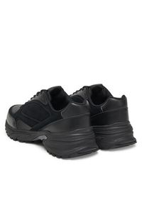 Calvin Klein Jeans Sneakersy Hike Runner Hf Lth Mix YM0YM01289 Czarny. Kolor: czarny. Materiał: skóra #5