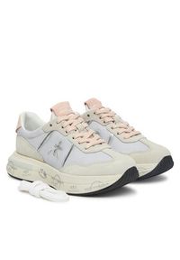 Premiata Sneakersy CASSIE VAR 7387 Szary. Kolor: szary. Materiał: zamsz, skóra #4