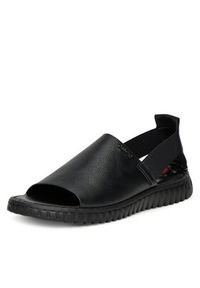 Go Soft Sandały LA319143-6 Czarny. Kolor: czarny. Materiał: materiał #2