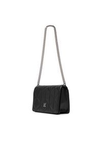 Calvin Klein Torebka Quilted Mini Chain Bag LV04F3321G Czarny. Kolor: czarny. Materiał: skórzane #6