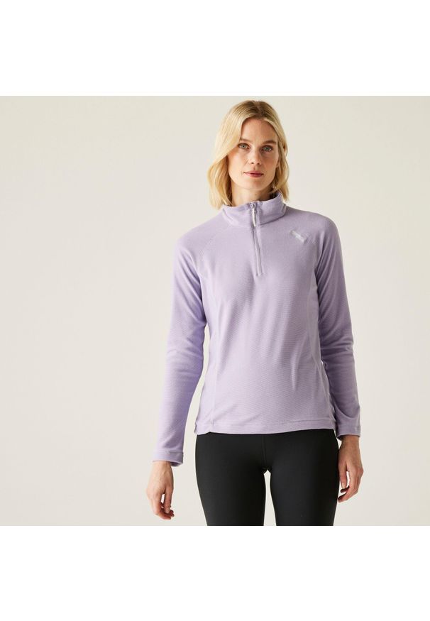 Regatta - Montes damski lekki turystyczny polar. Kolor: wielokolorowy, fioletowy, różowy. Materiał: polar. Sport: turystyka piesza