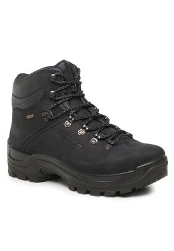 Alpina Trekkingi Tundra 6931-1 Czarny. Kolor: czarny. Materiał: skóra, nubuk. Sport: turystyka piesza