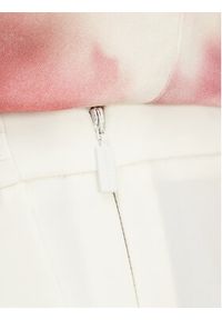 Marciano Guess Spodnie materiałowe 5RGB02 7115A Écru Regular Fit. Kolor: kremowy. Materiał: syntetyk #2