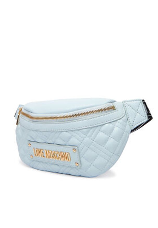 Love Moschino - LOVE MOSCHINO Nerka JC4003PP1OLA0701 Błękitny. Kolor: niebieski. Materiał: skóra