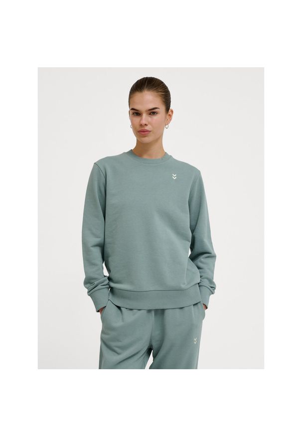 Bluza damska Hummel Pulse. Kolor: zielony. Materiał: polar. Sezon: zima