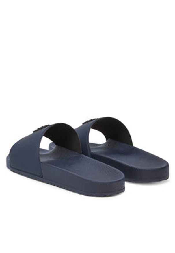 Hugo - HUGO Klapki Timein 50548671 Granatowy. Kolor: niebieski. Materiał: syntetyk