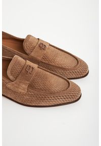 Baldinini - Loafersy męskie zamszowe BALDININI. Materiał: zamsz #2