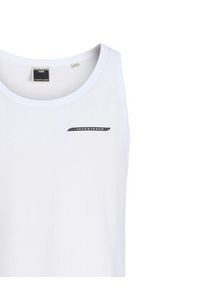 Jack & Jones - Jack&Jones Tank top Fusion 12276614 Biały Regular Fit. Kolor: biały. Materiał: bawełna #5