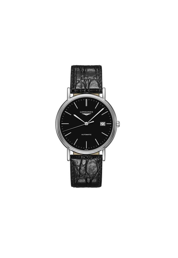 LONGINES Présence L4.921.4.52.2. Materiał: skóra. Styl: klasyczny, casual