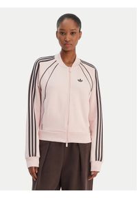 Adidas - adidas Bluza KD6376 Różowy Regular Fit. Kolor: różowy. Materiał: bawełna #1