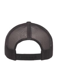 FLEXFIT - YP Classics Retro 5 Panel Trucker Cap. Kolor: brązowy, szary, wielokolorowy. Styl: retro