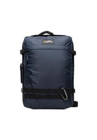National Geographic Plecak 3 Way Backpack N11801.49 Granatowy. Kolor: niebieski. Materiał: materiał