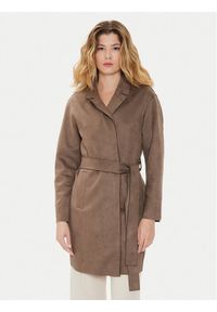 only - ONLY Płaszcz przejściowy Joline 15315660 Brązowy Regular Fit. Kolor: brązowy. Materiał: syntetyk #1