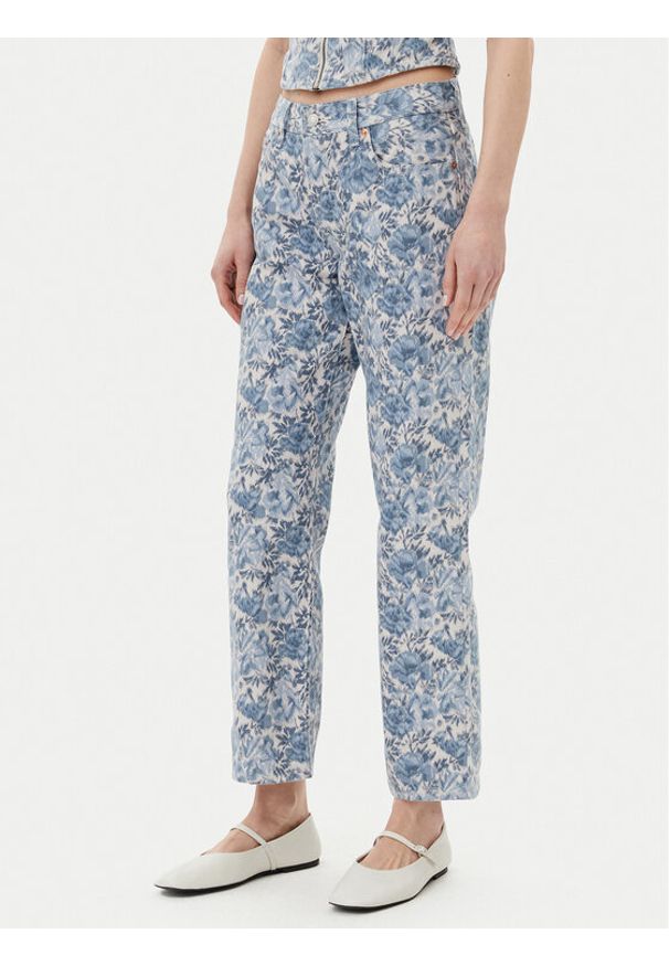 Levi's® Jeansy 501® 90's A9150-0009 Niebieski Loose Fit. Kolor: niebieski