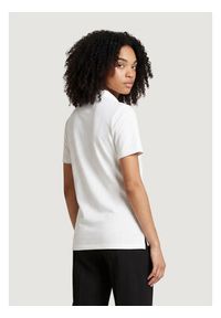 Morgan Polo 251-DROSSO Biały Regular Fit. Typ kołnierza: polo. Kolor: biały. Materiał: syntetyk #3