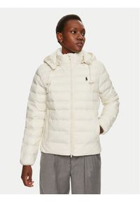 Polo Ralph Lauren Kurtka zimowa 211958932003 Écru Relaxed Fit. Typ kołnierza: polo. Kolor: kremowy. Materiał: syntetyk. Sezon: zima #1