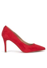 DeeZee Szpilki WYL3660-7 Czerwony. Kolor: czerwony. Materiał: materiał. Obcas: na szpilce #1