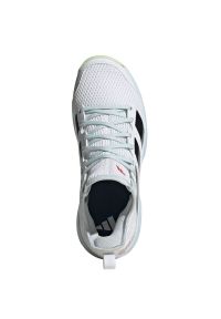 Adidas - Buty do piłki ręcznej adidas Stabil Jr ID1137 białe. Zapięcie: sznurówki. Kolor: biały. Materiał: tkanina, syntetyk, materiał. Szerokość cholewki: normalna #5