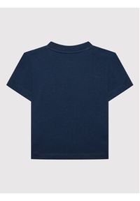 Adidas - adidas Komplet t-shirt i szorty sportowe Trefoil HK7482 Granatowy Regular Fit. Kolor: niebieski. Materiał: bawełna #6