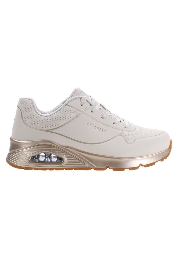 skechers - Buty młodzieżowe SKECHERS UNO GEN 1 COOL eko skóra. Kolor: wielokolorowy. Materiał: skóra
