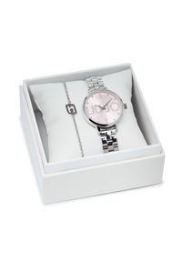 Liu Jo Zestaw zegarek i bransoletka Couple Plus TLJ2038 Srebrny. Kolor: srebrny #1